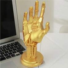 赛博朋克机械手树脂工艺品摆件，Switch游戏手柄桌面支架 - 彩色 - 查看 4