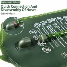 NEWBOLER 1.5升/2升/3升大容量水瓶水袋储水袋水袋背包收纳袋跑步水袋背心背包 - 彩色 - 查看 5