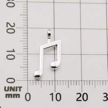 Colgante de joyería de liga, accesorios de collar y pulsera, tono de instrumento musical​​Colgante Le Symbol - 10793-1,2 g - Ver 16