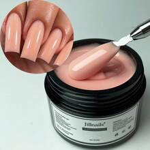 Jillnails 100克/50克 美甲延长胶 自流平延长胶 闪光亮片霓虹自然妆效 乳白色粉色美甲延长塑形 自流平中性胶 需使用UV/LED灯固化 - 彩色 - 查看 69