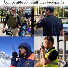 Paquete de 10 Walkie Talkie Auricular con Micrfono, Auriculares de o tubo Acstico de 2 Pines, Auricular de dedicados para Walkie, Accesorios Walkie Compatible con, Linton, ect - inicial - Ver 8