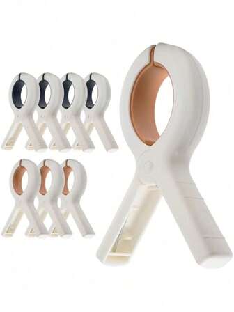 8pcs Beach Towel Clip, Windproof And Sun-Resistant Bedding Holder, Anti-Slip Clothes Drying Clip, No-Slip Clothes Drying Hook, Bed Sheet Holder, Clothes Clip