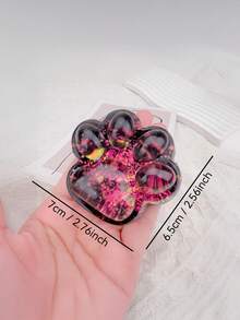 1/6 buc jucării de stoarcere cu labă de pisică moale, transparente cu sclipici, din seria de fructe, moi și drăguțe, jucărie Fidget, jucărie pufoasă, Taba Squishy, jucării anti-stres pentru birou și călătorii, potrivite pentru copii, adolescenți și adulți, cadouri pentru copii, jucării pentru copii, jucării pentru fete, jucării pentru băieți, jucării senzoriale, cadouri pentru fete, cadouri pentru petreceri pentru copii, umplutură pentru pungi de petrecere, jucării pentru umplutură pentru pungi de petrecere, jocuri de petrecere, cadouri pentru petreceri de ziua de naștere, cadouri amuzante