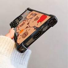 Funda de teléfono de pez globo linda para Samsung Galaxy S25 S24 S23 S22 S21 FE Ultra Plus 4G 5G, a prueba de golpes, transparente y suave - Colores mixtos - Ver 6