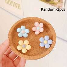 4/8 szt. uroczych zawieszek do butów w kształcie kwiatów, z wisiorkiem w kształcie drewnianych chodaków, ozdoby do butów z żywicy, odpinane akcesoria do butów ogrodowych, dla kobiet