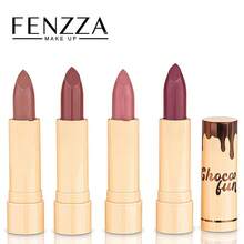 Soft Matte Choco Fun Lipstick With Castor Oil FZ20086 - Fenzza - Kit C/4 - View 6