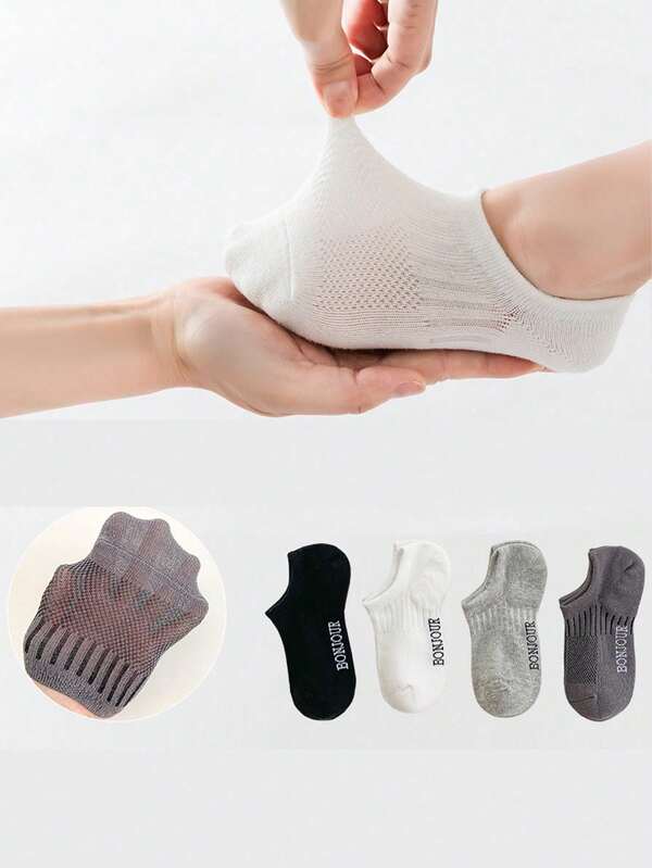 8 قطع/4 قطع جوارب كاحل ذات لون واحد للشباب والمراهقين والأولاد، جوارب قصيرة منخفضة القطع، للربيع والصيف والخريف، جوارب رياضية، هدايا للبنات والأولاد والأمهات والآباء، ملابس صيفية للبنات والأولاد، هدايا العطلات