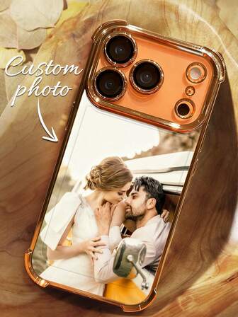 1pc Customizable Photo Removable TPU+PC Phone Case Suitable For IPhone 16 Pro Max/16 Plus/16 Pro