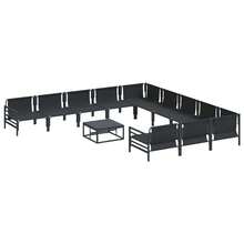 Garden Sofa Set Anthracite Steel - Multicolor - View 6