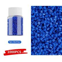 1000/2000 piezas - Juego de cuentas de fusión de 2.6mm, ideal para principiantes y aficionados de las artes y manualidades, joyería de cuentas creativa, material duradero, suministros de cuentas, diseñadores creativos, regalo perfecto para Halloween, Navidad, días festivos