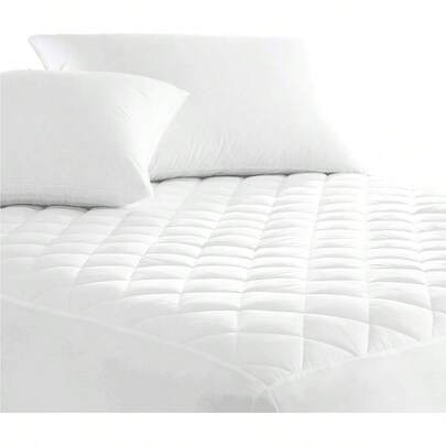 Australian Made Fully Fitted Cotton Quilted Mattress Protector Machine Washable All Size (Queen)