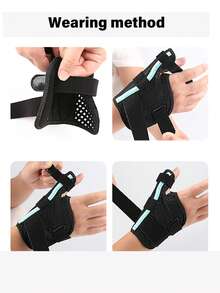 Thumb Wrist Brace. This Is A Unisex Wrist Brace Designed Specifically To Protect The Thumb Area. It Can Be Worn On Either The Left Or Right Hand. For The Elderly, It Also Makes A Great New Year's Gift. - Multicolor - View 5