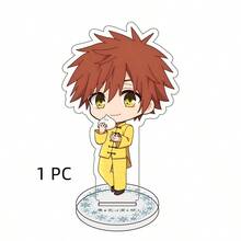 1PC The Fragrant Flower Blooms With Dignity 10CM Acrylic Chibi Keychain Figures Rintaro Kaoruko Waguri Cosplay Model Desk Decor Gift - Multicolor - View 20