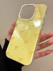 Lazo de fondo amarillo