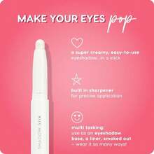 ColourPop Shadow Stix - Cream Eyeshadow Stick With Long-Lasting Color - Multi-Use Cream Makeup With A Built-In Sharpener &Amp; Precise Tip For Easy Application - Walnut Ave (005 Oz) - ColorC - 查看 4