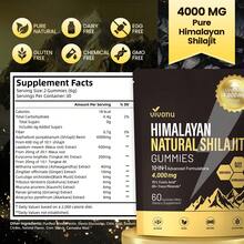 VivoNu Shilajit For Men & Women Gummies | 4000mg High Potency 10-In-1 Formula With Pure Himalayan Shilajit, Ashwagandha, And 75% Fulvic Acid | Sugar-Free Vegan, 85+ Trace Minerals - 2bag - 查看 7