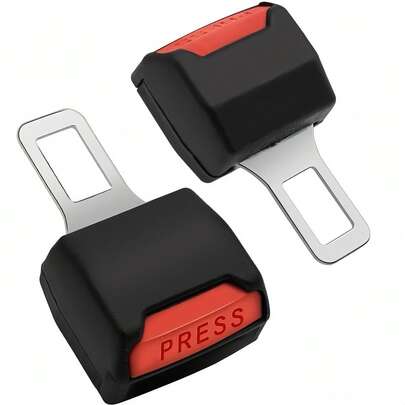 Car Seatbelt Buckle Clip, Reinforced Shoulder Protector, Universal Car Seatbelt Extension Clip