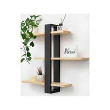 Storage Shelves & Racks - Black Wood - View 2