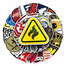 52 Stücke CS:GO Holografischer Titan 2014 Aufkleber Pack - Seltene Designs beinhalten Titan, Krone und große Augen - Wasserfeste Aufkleber für Laptops, Wasserflaschen, Handy, Skateboards und Tablet-Koffer - Realistische Graffiti-Dekoration - Verschiedenfarbig - Übersicht 10