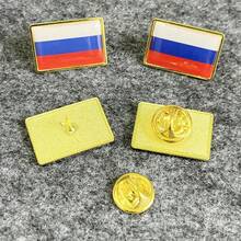 Broche quadrado de alta qualidade com bandeira, em resina com formato de onda, ideal para decoração de festas. Apresenta bandeiras de todo o mundo. - Multicolorido - Ver 9