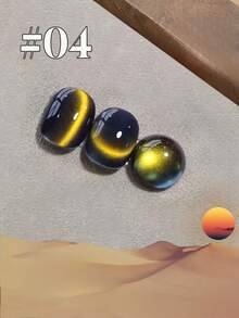 10ml Esmalte de uñas de gel efecto ojo de gato dorado con 8 colores de atardecer dorado, luz dorada y efecto de cuentas de vidrio para uñas de otoño/invierno, blanqueamiento y magia del dinero, para uñas amarillas, verdes, naranjas y de Navidad