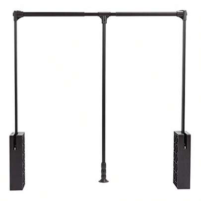 Wardrobe Lift Hanger Organizer Wardrobe Rail Closet Rod Pull Down Multipurpose Retractable Collapsible For Office. For Dormitory For Bedroom For Cloakroom