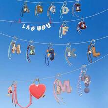 POP MART Mystery Code Series Blind Box - A-M Letter Pendant, Bag Accessories And Keychain, Fun Blind Box (Only One Box) - Multicolor - View 2