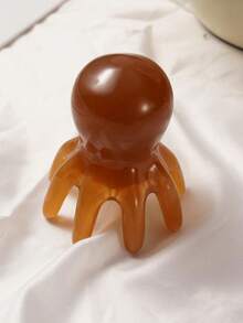 Pettine massaggiante portatile per la testa, pettine massaggiante per il cuoio capelluto, massaggiatore facciale, strumento per alleviare lo stress e rilassarsi