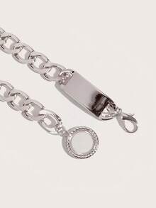 1pc Minimalist 3 Metal Ring Waist Chain For Women Summer, School Fall, Autumn, Halloween