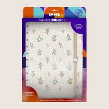 Front And Back Cover Iscool For Disc-Bound Notebook, Floral Stitching. - Desnudo - Ver 6