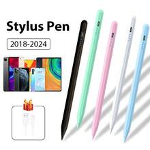 1pc Universal Capacitive Touch Pen, Aluminum Alloy Stylus Pen With Tilt Function, Palm Rejection, Magnetic Adsorption, Compatible With Apple/Android Tablets, Includes Replacement Nibs Compatible With IPhone 17/16/15/14/13/12/11, Compatible With IPad Series - Multicolor - View 1