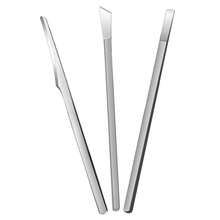 Kit de 3 piezas Pédicure Professionnel Couteaux Inox para Éliminer Peau Morte et Ongles Incarnés Trousse Portable pour Soin Cuticules Adapté - Púrpura polvoriento - Ver 1