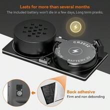 El fabricante de ruido de Halloween de Cricket contiene sonidos ocultos molestos sonidos, dispositivo de broma para oficina, divertido chirp de choque, gato maullido, broma para familia, juguetes - inicial - Ver 6