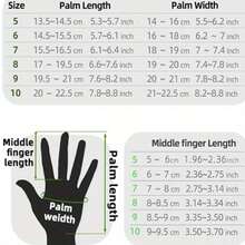 1 Pair Adult Goalkeeper Gloves, Professional Goalkeeper Gloves With Finger Protection, Anti-Slip, Durable For Training - Black - View 4