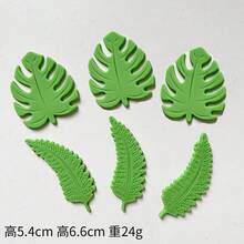 Nature-Inspired Soft Plush Animal Figurines - Squirrel, Hippopotamus, Zebra, Small Plants, Fruit Tree, Carrot - Multicolor - View 15