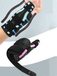 Thumb Wrist Brace. This Is A Unisex Wrist Brace Designed Specifically To Protect The Thumb Area. It Can Be Worn On Either The Left Or Right Hand. For The Elderly, It Also Makes A Great New Year's Gift. - Multicolor - View 2