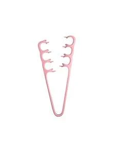 WANMEI 1pc ABS Material Wide-Tooth Textured Comb, Men's Volumizing Styling Tool, Maximizes Root Volume, Bangs Separation & Shaping Accessory, Professional Root Boosting Comb With Textured Teeth Design, Adds Natural Voluminous & Fluffy Look - Multicolor - View 9