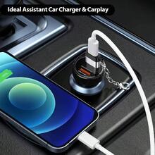 C Female To Male Adapter 2 Pack, 2.0 18W Charging 480Mbps Data Transfer Sync Converter With Keychain, USBC Type C Connector Laptop Car Headphone Computer Hub Etc. - 2 + 銀色+黑色 - 查看 5