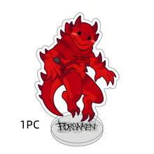 1个10厘米《被遗弃者》亚克力立牌，热门游戏角色，包括1337号菜鸟谢德莱茨基、约翰·多伊、C00lkidd、艾略特、Q版人物等，小型桌面摆件，游戏礼品 - 彩色 - 查看 12