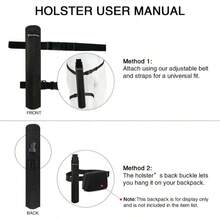 13 Large Folding Rave Fan With Holster, Clack Hand Fans Foldable Line Dancing, Boots On Ground Fan Women Men Festival EDM Party Decoration, Purple - 橘色 + 1 - 查看 5