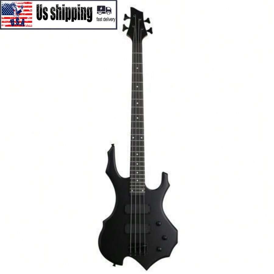 Ktaxon School Band Matt Electric Bass Guitar Right Hand Strap Accessories - mặc định - Xem 1