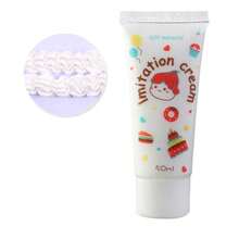 US 14 Pcs 50g Simulation Cream Adhesive Fake Whipped Cream Glue Set W/14 Nozzles - 預設 - 查看 2