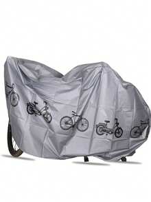 Heavy Duty Bicycle/Electric Bicycle/Motorcycle Cover - All-Weather Protection, Easy To Clean, The Best Choice For Garages, Suitable For Most Bicycles, Motorcycles, Mountain Bikes, Scooters, And Outdoor Equipment - Multicolor - View 2