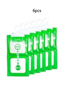 1/2/4/6/10 件衣服、橱柜、卧室、吸收袋、家用悬挂式除湿袋、家庭旅行便携式、除湿袋、湿度包装干燥袋、返校用品 - 彩色 - 查看 9