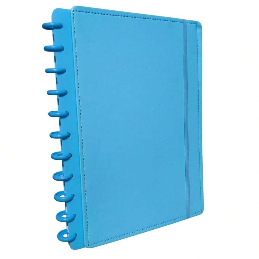 Smart Disc Notebook A4 Large Hardcover Binder School Office ATFAST - 青碧色 - 查看 1