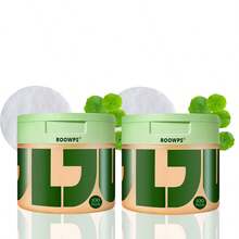 Exfoliating Scrub Pad - Korean Skincare Product Targeting Dark Spots, Wrinkles, And Dull Skin - Moisturizing Facial Treatment Containing Snail Mucin, Niacinamide, Peptides, And Centella Asiatica - 100 Pads - 綠色 - 查看 2