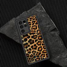 Funda de Teléfono Negra con Estampado de Leopardo, Compatible con Samsung Galaxy S25 Ultra/S25 Plus/S25/S25 FE/S24 Ultra/S24 Plus/S24/S24 FE/S23 Ultra/S23 FE/S23/S23+/S22 Ultra/S22/S22+/S21 Ultra/S21 FE/S21/S21+/S20 Ultra/S20 FE/S20/S20+/A73/A55/A54/A52, Resistente a Arañazos y a Prueba de Caídas - Colores mixtos - Ver 5