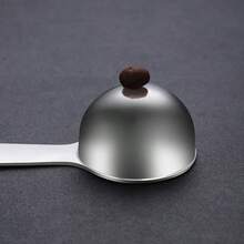 3 piezas/5 piezas/10 piezas Cuchara medidora de acero inoxidable para café molido, cuchara para hornear y condimentar, cuchara para café molido para el hogar