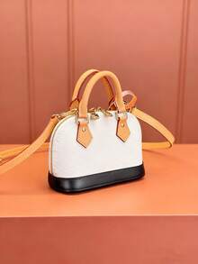 2026 New Versatile Retro Shell Bag Shoulder Crossbody Bag - trắng - Xem 1