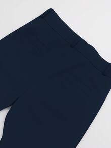 Men's Dress Pants, Modern Casual Style - Chic Tailoring - ABA - Navy Blue - View 2